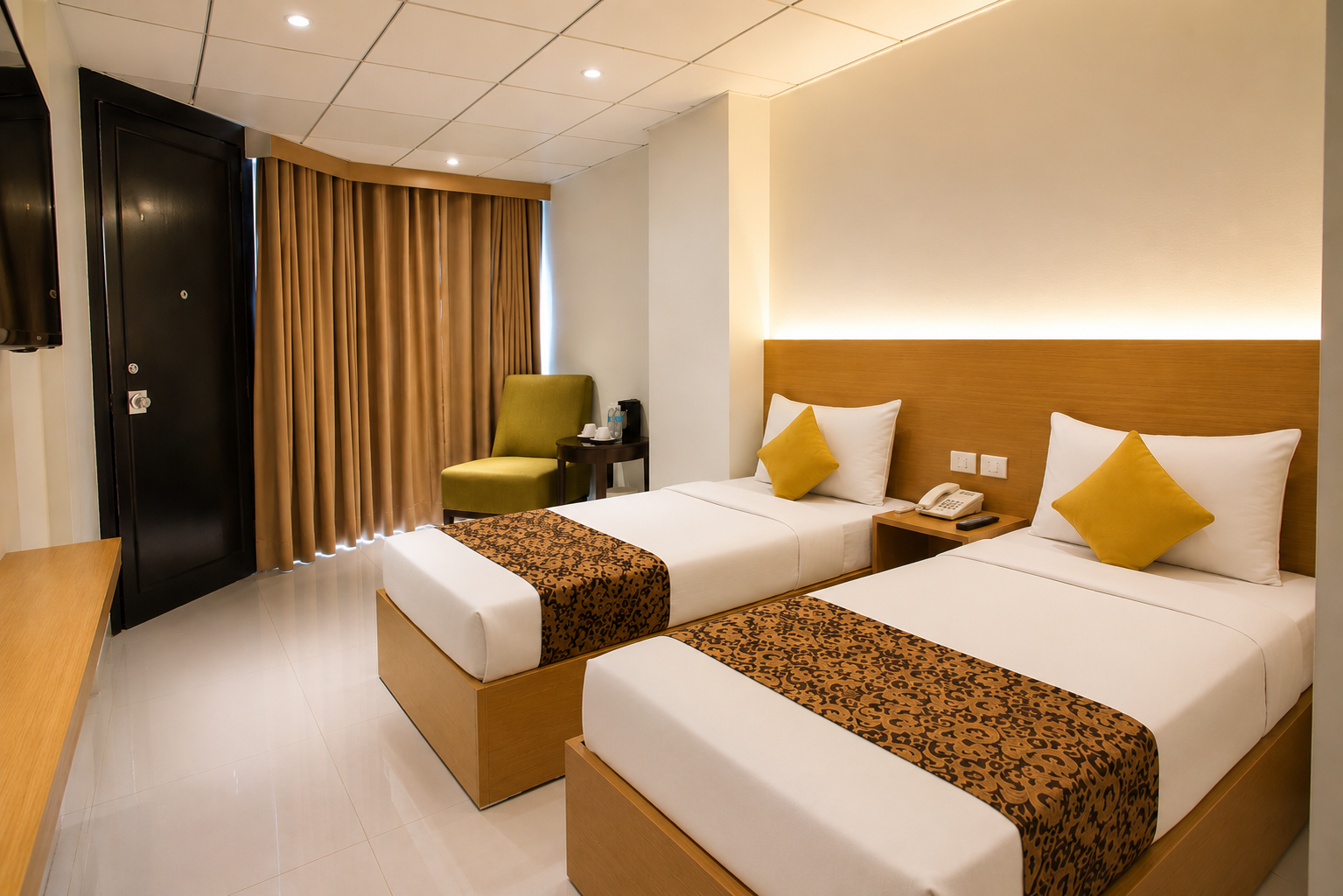 Twin Deluxe Studio room interior
