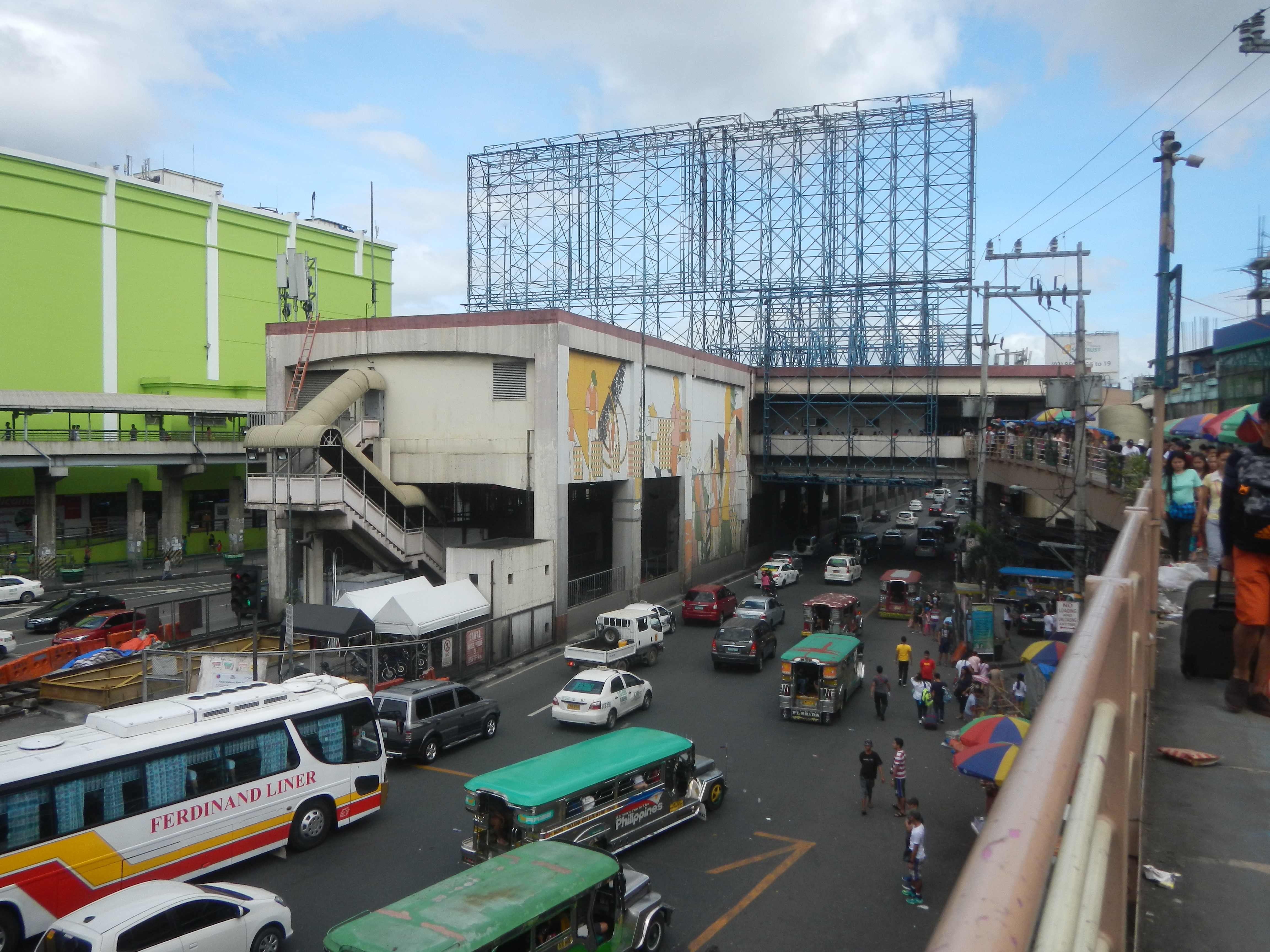 EDSA MRT and LRT Station